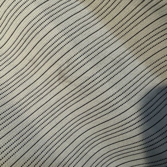 Saddlebred 2XLT Polo Shirt Gray Short Sleeve Button Striped Golf Outdoor - Picture 4 of 6